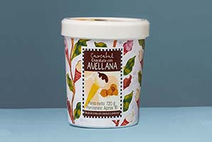 Helado de Avellana