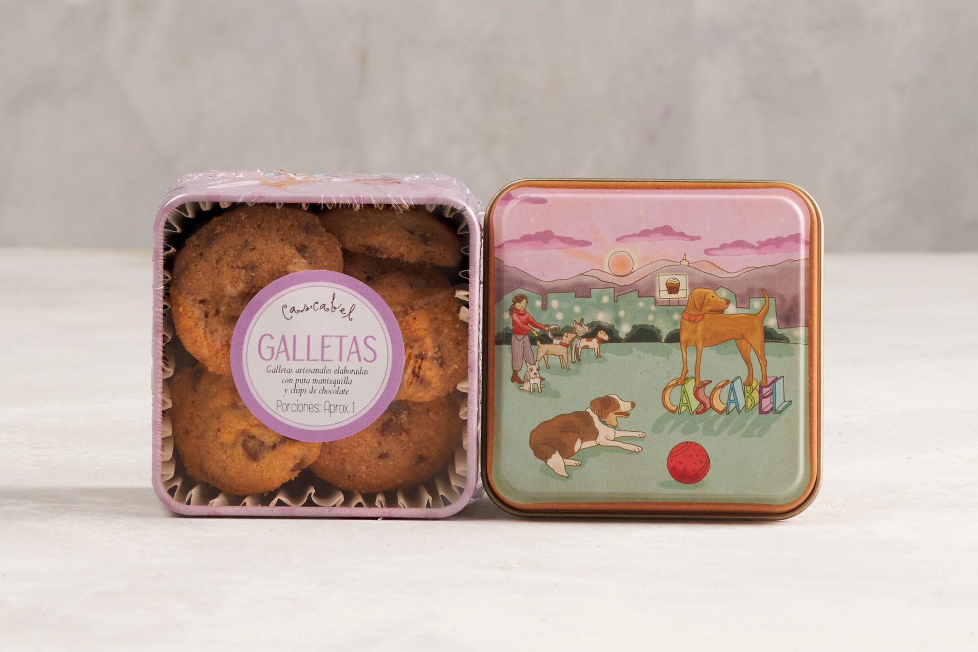 Galletas Chocochips Caja Cuadrada