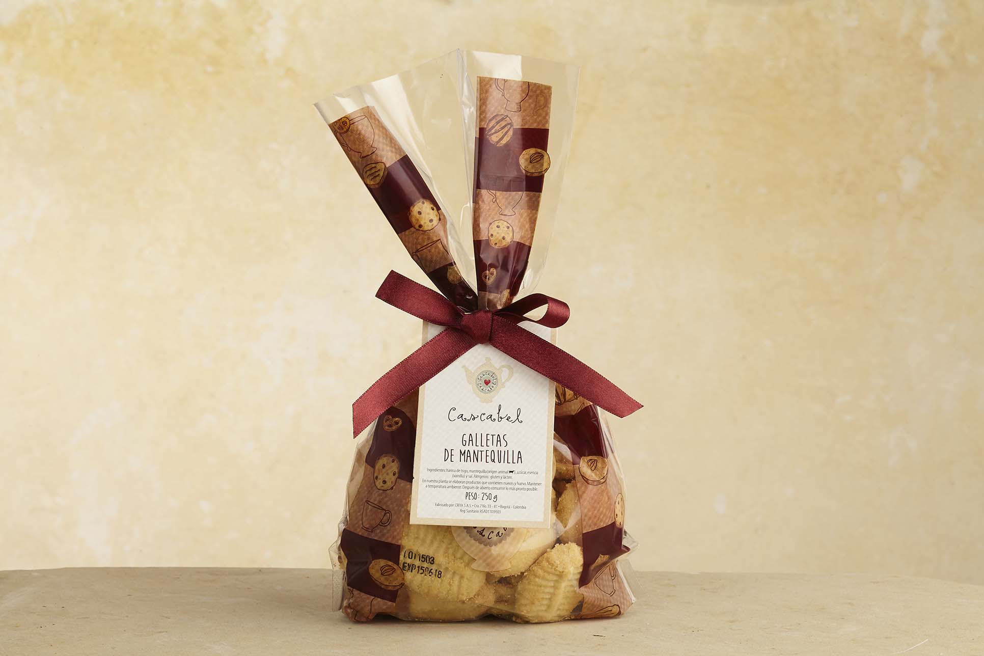 Galletas de Mantequilla en bolsa