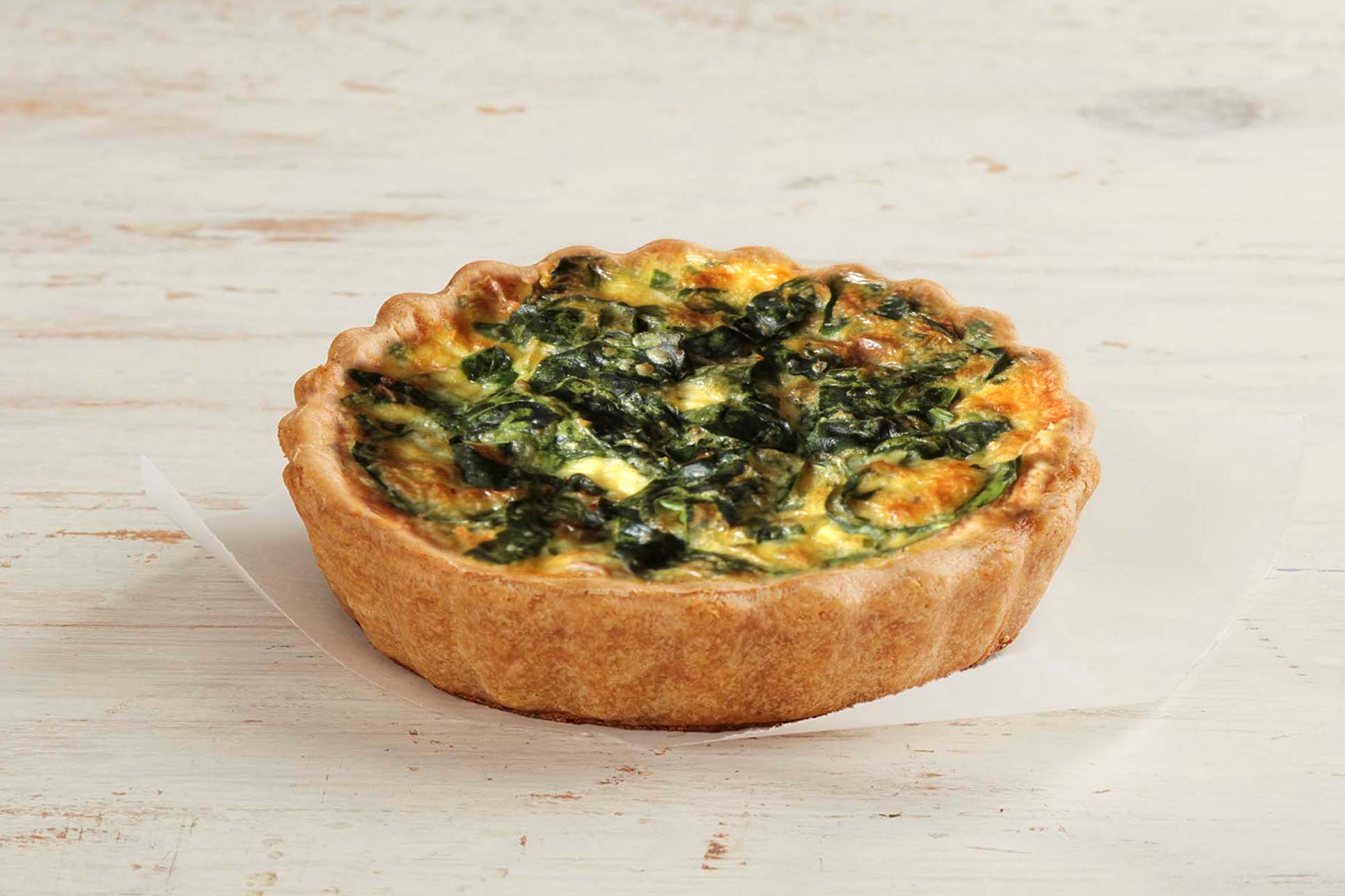 Mini Quiche de Espinaca