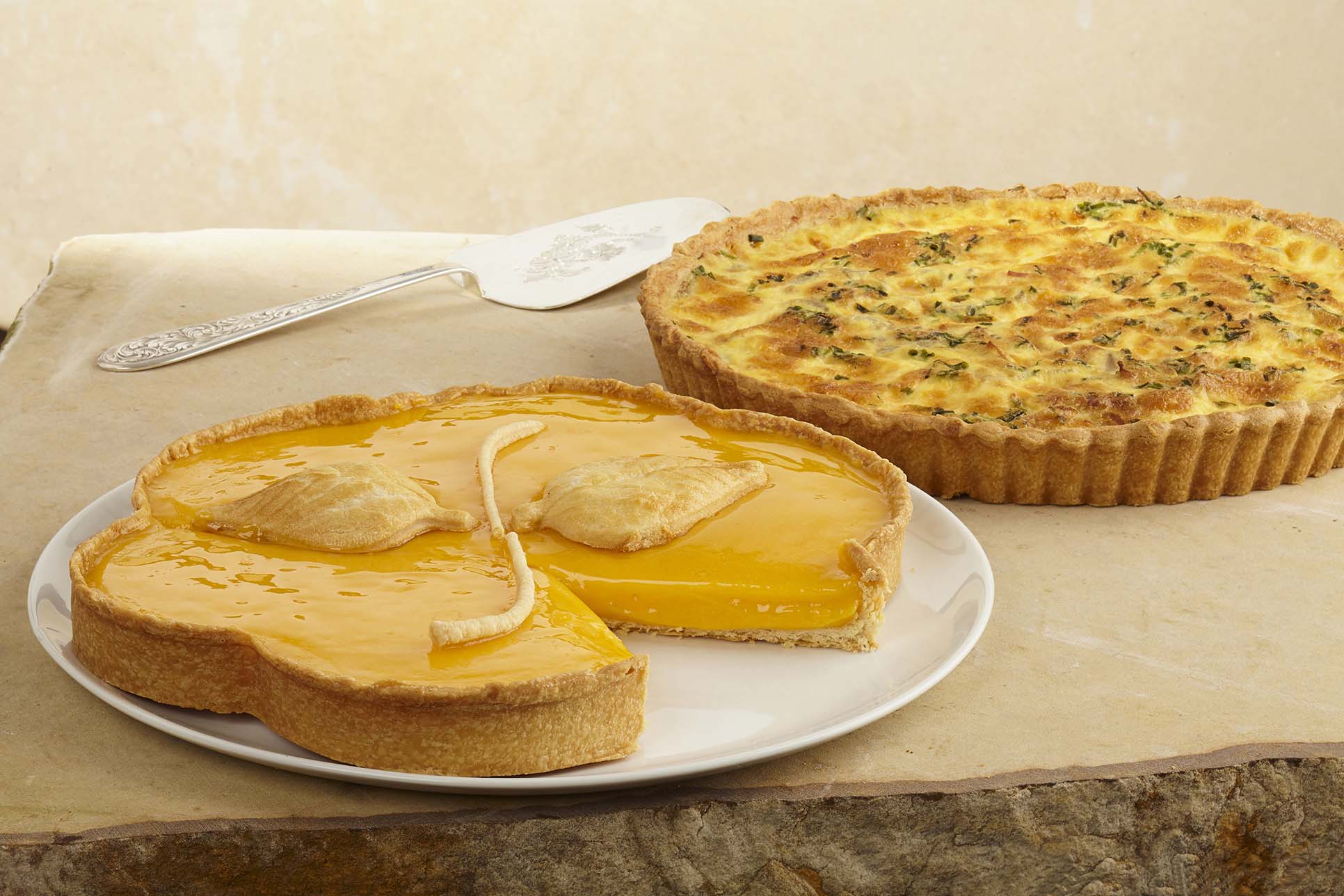 Quiche y Tarta Limón