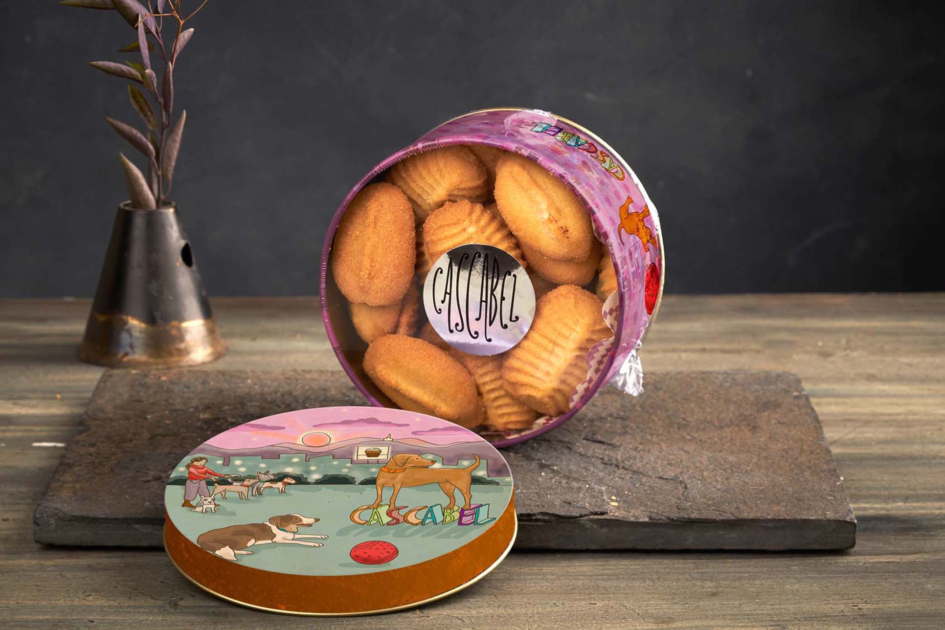 Galletas de Mantequilla en caja