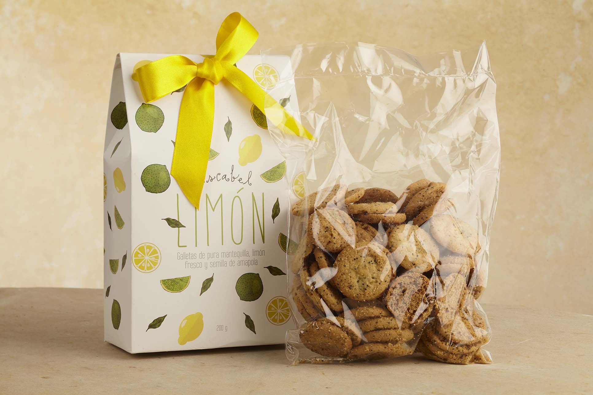 Caja Galletas Limón