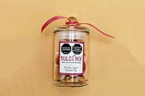 Bombonera Galletas de Rosa y Dulces