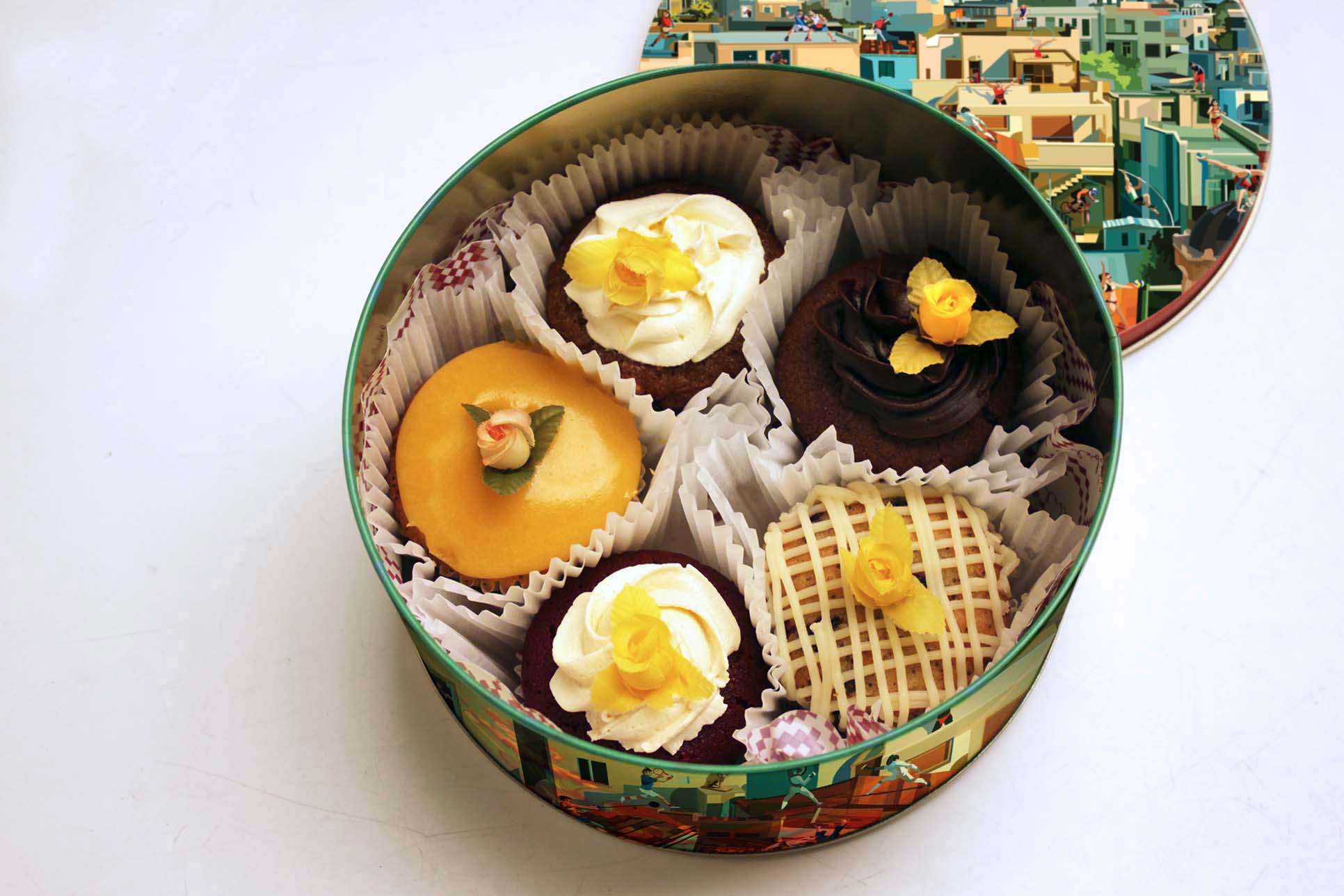 Cupcakes Surtidos x 5