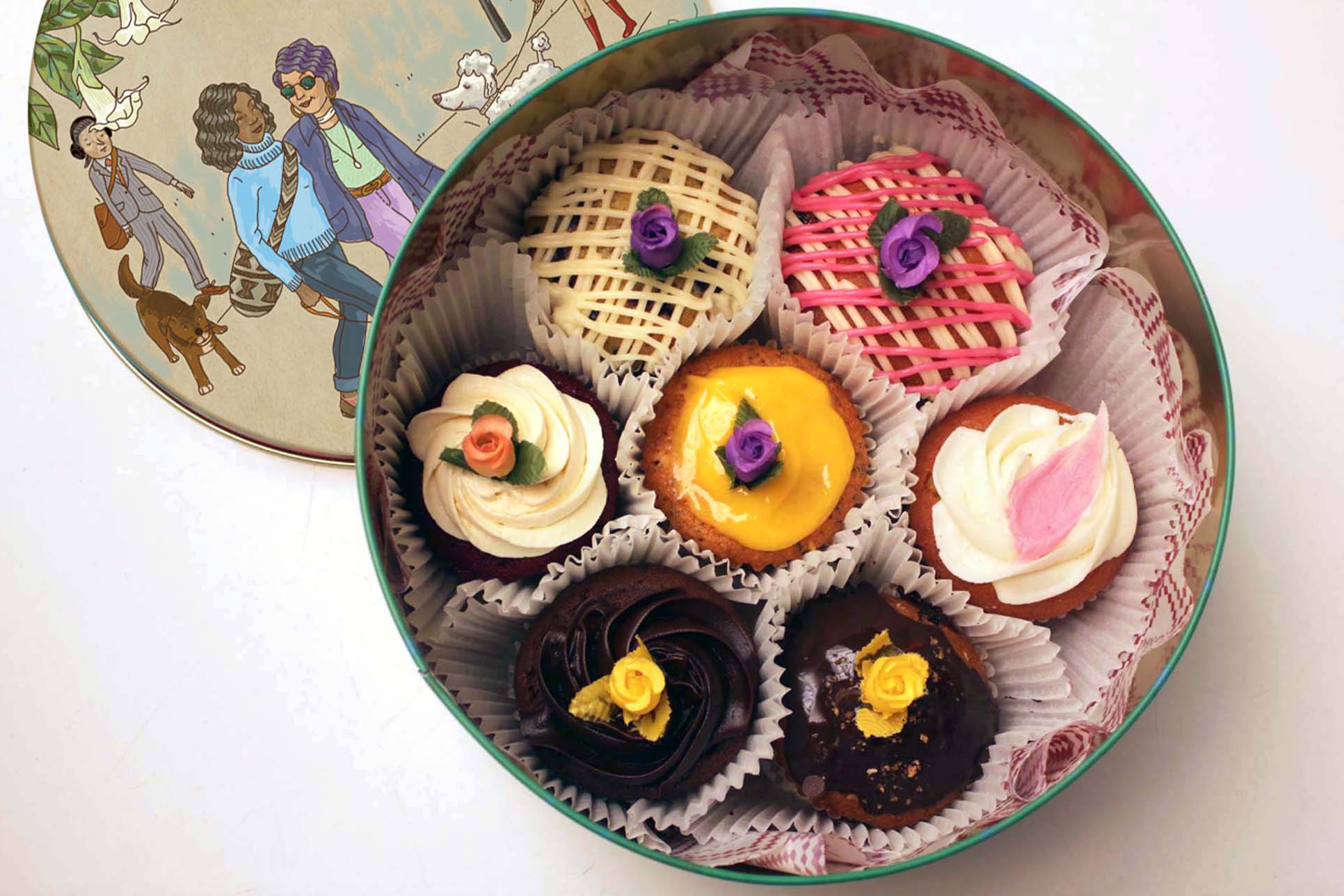 Cupcakes Surtidos x 7